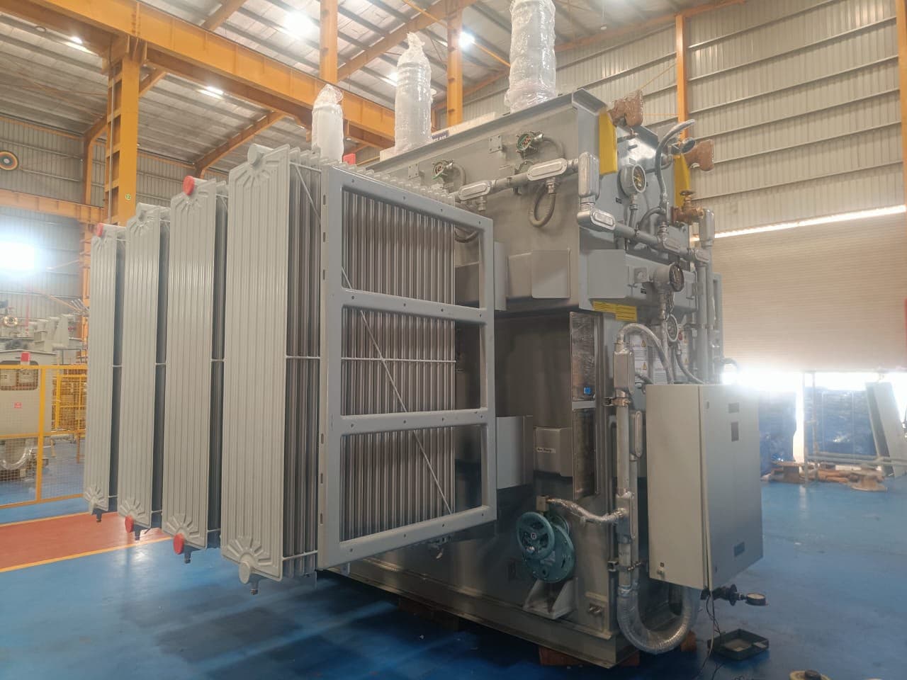 15/20 MVA 69 kV to 13.8 kV power transformer engineered for an Arctic mining project