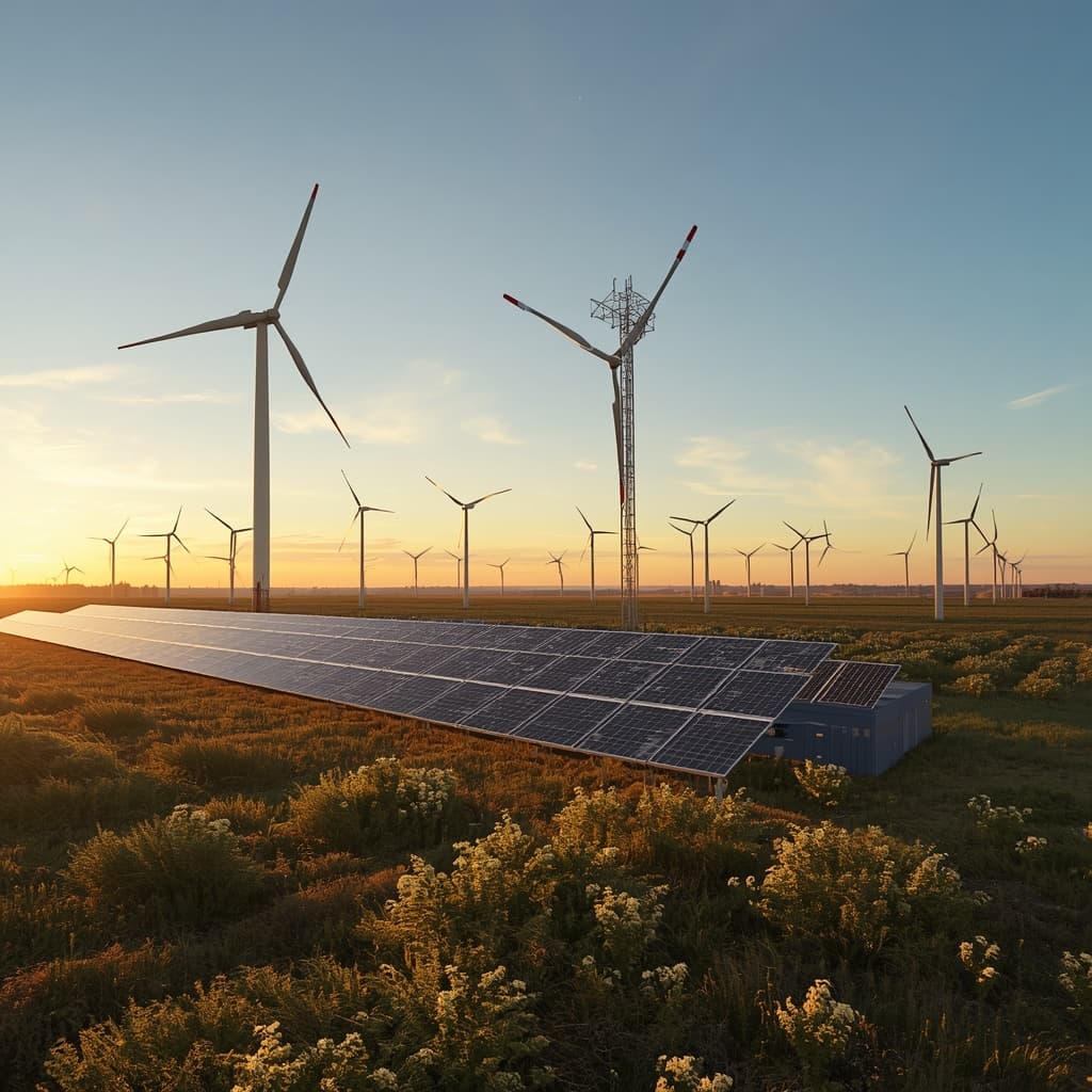 Wind Farm Power Plant